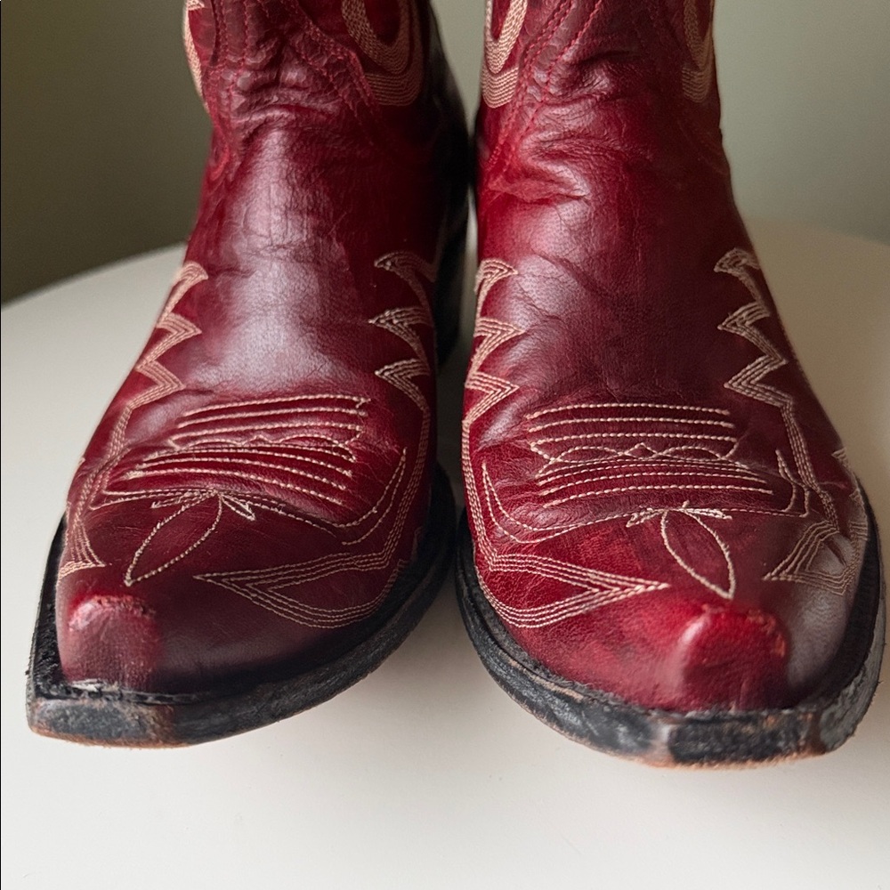 OLD GRINGO Cowboy Boots NEVADA Snip Toe Stitching Details Cowgirl Rodeo - Picture 7 of 17